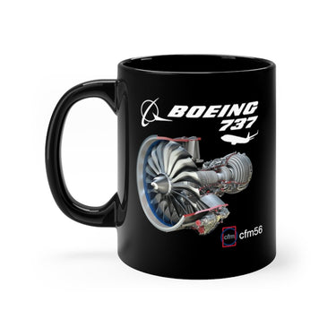 BOEING 737 DESIGNED MUG Printify